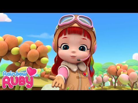Rainbow Ruby - Up in the Air // AdDRESSing the Problem - Compilations 🌈 Videos for Kids 🎵