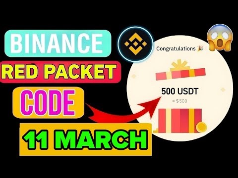 Binance Red Packet Code Today | Red Packet Code in Binance Today | Red Packet Code Today Binance