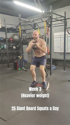 Slant Board Squat Challenge #squats
