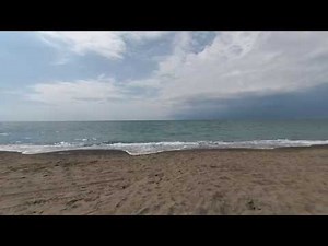 Virtual Beach 3D VR180 (5.7K) - Relaxing VR Experience - VR Video