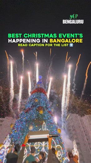 YEPBENGALURU on Instagram: "Best Christmas Events Happening In Bangalore😍 • Brunch With Santa – Bengaluru Date: 25 Dec 2025 Price: ₹1841 Onwards Location: Radisson Blu Marathahalli • An Immersive Christmas Experience – Bengaluru Date: 9 Dec 2025 – 4 Jan 2026 Price: ₹50 onwards Location: Orion Mall Rajajinagar • Christmas in a Bowl – Bengaluru Date: 12 Dec 2025 – 2 Jan 2026 Price: ₹1599 Onwards Location: Big Bean Cafe Indiranagar • Christmas Special Magic Show by Jayant Patwari – Bengaluru Date:
