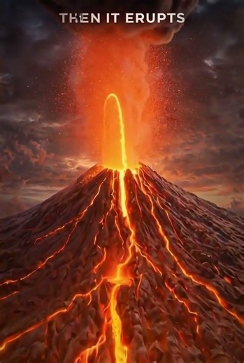 How a Volcano Actually Works #science #shorts