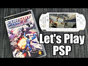 Let's Play PURSUIT FORCE Extreme Justice on PSP w/ Reggie
