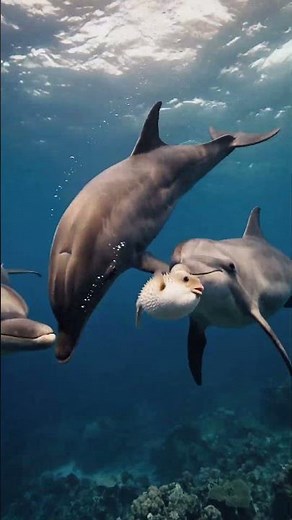 Scientists Caught Dolphins Doing This for 20 Minut