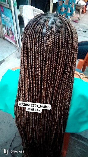Extra long Knottless 0720612521,,Hellen Hair salon 0751555440. #cornrowbraidsyattamarketstall142 | Hellen Hair Salon