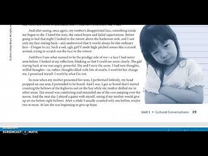 Audio~Two Kinds by Amy Tan~Part 1