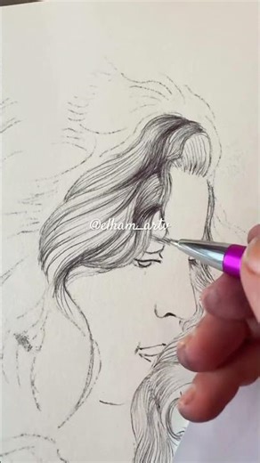 painting tutorial/Dreaming/Drawing/Portrait