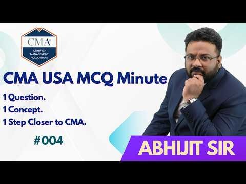 CMA USA Daily Challenge #004 | Statement of Cash Flows | Exam-Level MCQ