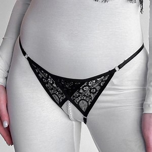 Crotchless Panties With Pearls, Crotchless Panty, Open Crotch Panties, Open Butt Panties, Pearl Panties, String of Pearls, Adult Panties - Etsy