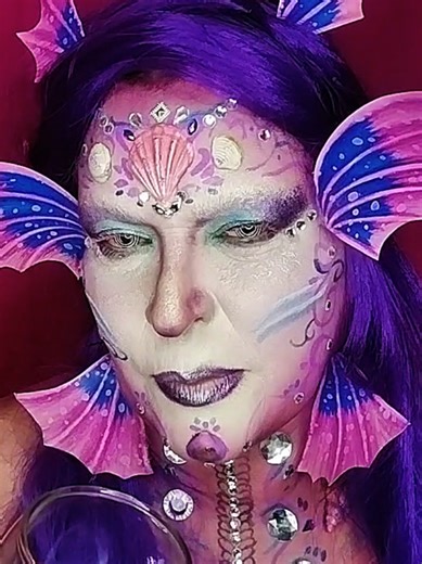 🤪 #parati #creative #makeupartist #fyp #mermaid