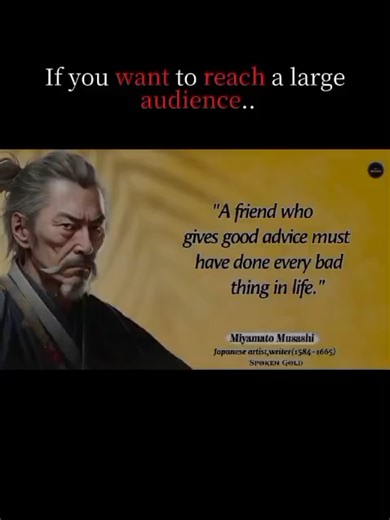 Today we're sharing powerful quotes from Miyamoto Musashi, the legendary Japanese swordsman and thinker. He became famous for his unmatched skills, undefeated duels, and deep life philosophy. Musashi was born in 1584 and shaped Japan's warrior culture with his wisdom. #capcutapp #quotesforyou #tiktokviral #loseangeles #motivetion #motivationalvideos #unfreezemyaccount #Buffalo #unitedstates