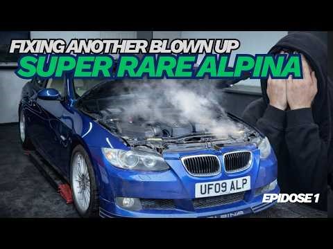 I Bought Another Blown Up SUPER RARE Alpina E92 Coupe!!!