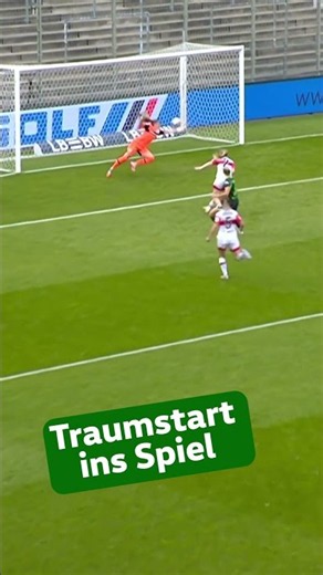 So kann man mal reinstarten🔥 #vflwolfsburg #shorts