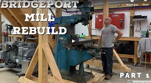 Bridgeport Mill Restoration: I've Always Wanted One, And Supposedly They Can Almost Make Themselves - BangShift.com