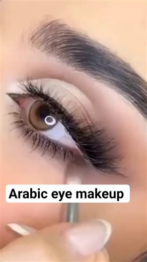 Arabic eye makeup #shortsviral #softglamlook #eyemakeup #shorts