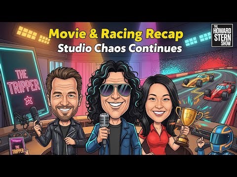 The Howard Stern Show | David Arquette Promotes The Tripper & Robin’s Racing Recap