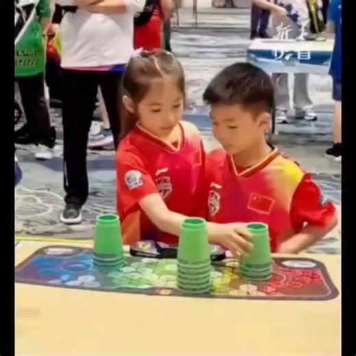 Their perfect coordination stunned the crowd..🏅