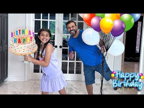 Sally Happy Birthday Cake Surprise Adventure with Dad