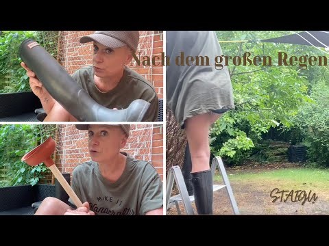 Nach dem Regen - niemals ohne Gummistiefel