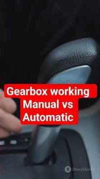 Gearbox Explained | Manual vs Automatic Transmission #gearbox working #engineeringshorts #automobile