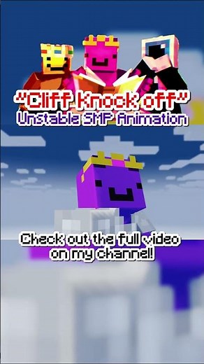 Cliff Knock off #unstablesmp