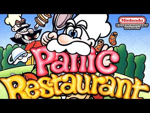 NES Games No One Played: PANIC RESTAURANT (Nintendo Entertainment System Review)
