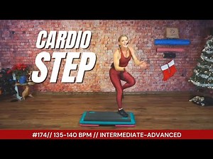 Intermediate to Advanced Step aerobics Cardio workout BEST OF CDORNERFITNESS #174