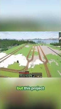 Minecraft Drills, Trains & Grand Central Station Builds! #shorts