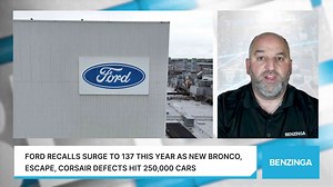 Ford Recalls Surge To 137 This Year As New Bronco, Escape, Corsair Defects Hit 250,000 Cars