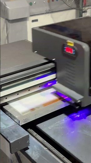 Glass Uv printing machine | Flatbed Uv Glass printer