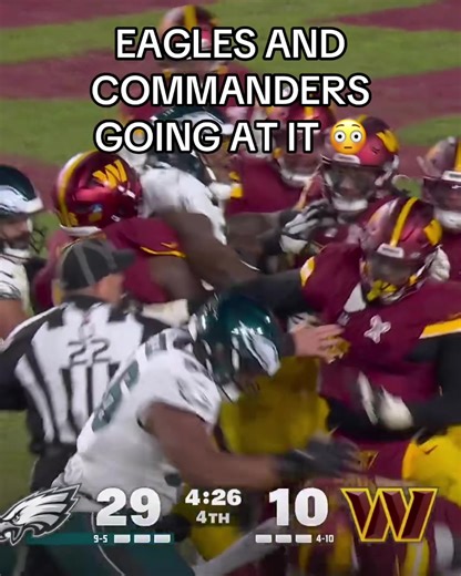 Eagles vs Commanders: Tensions Rise!