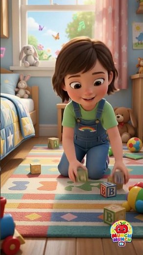 My Room Was a MESS... Then This Happened 🧸Let's Tidy Up Song for Kids | Clean Up Time