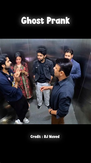 Ghost lift Prank Boy socket 😄 Don't Miss The End Credit - Raj Naved 🤣#rjnaved​ #liftprank​ #prank​