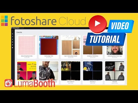 FOTOSHARE.CO TUTORIAL FOR LUMA BOOTH IPAD PHOTO BOOTH SOFTWARE
