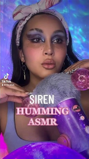 SIREN SINGING YOU TO SLEEP 🧜‍♀️🫧Mermaid Songs ASMR #asmr #singer #asmrsinging #singingasmr #siren