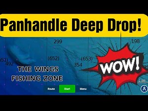 DEEP DROP FISHING SPOTS MAP: Florida Gulf Panhandle