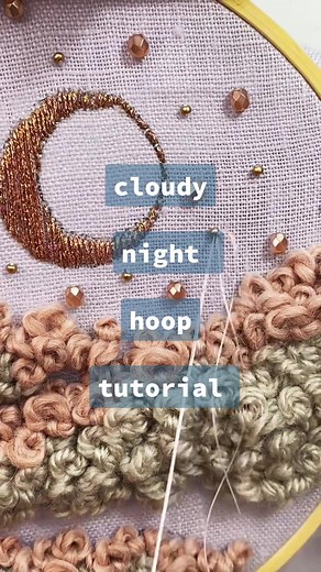 #embroiderytutorial #multimediaart #beaded #howto #learnontiktok