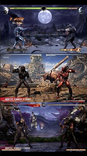 Smoke Fatal Blow & X-Ray Evolution (2011–2023) | Mortal Kombat 9, X, 1 4K