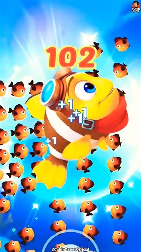 LITTLE FISH VS 50M HUNGRY DEVIL SHARK?! 😂🦈 | AQUARIUM CRUSH GAMEPLAY