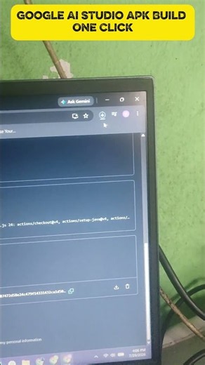 Google AI Studio App-কে APK বানান, Android Studio ছাড়াই!