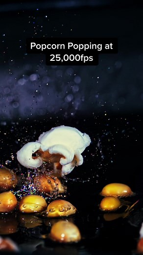 Slow Motion Popcorn Popping at 25,000fps