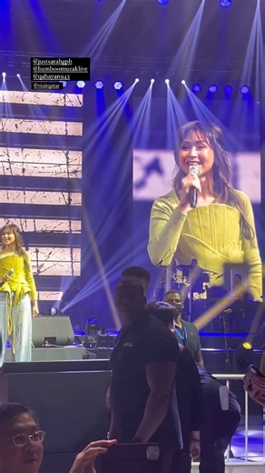 214 | Sarah Geronimo x Bamboo DOHA video courtesy: hazelinqatar #SarahGeronimo #BambooMusicLive #SarahGxBambooDoha | AshmattOfficial
