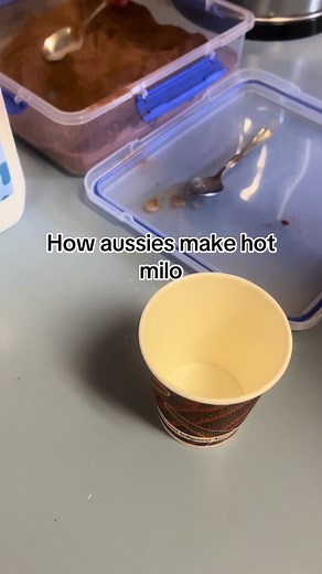 How Aussies Perfectly Make Hot Milo