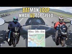 NMAX V3 TOP SPEED | BATMAN LOOP | SEMPLANG | SKYMOUNT RESORT