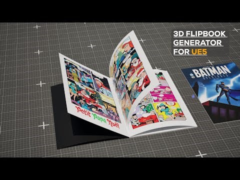 3D FLIPBOOK GENERATOR FOR UE5