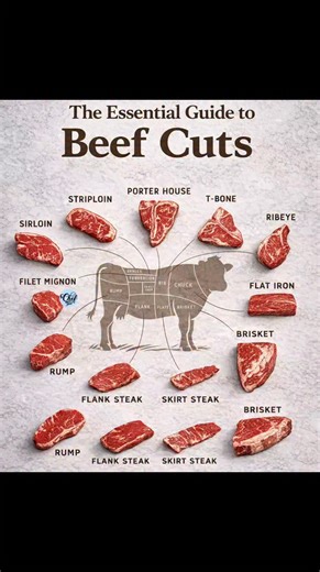Types of beef cuts | Chef Jahed