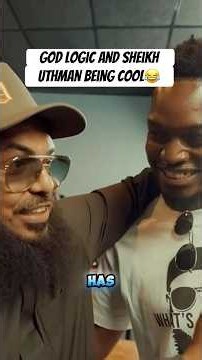 God Logic Daps Uthman Up Before Debate Like Friends