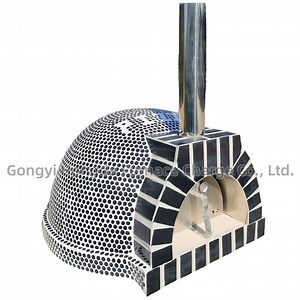[Hot Item] Fire Brick Wood Fired Pizza Oven Refractory Portable Professional Outdoor Pizza Oven