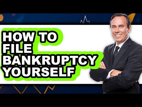 How to File Bankruptcy Yourself (UPDATED)