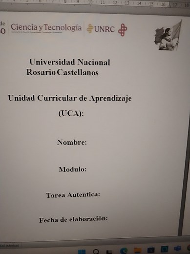 Portada Profesional UNRC: Descarga Gratis